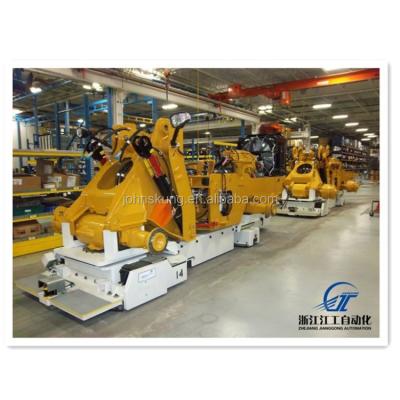 China Customized AGV Car Car Assembly Line Conveyor Carrier Manufacturing Plant for sale