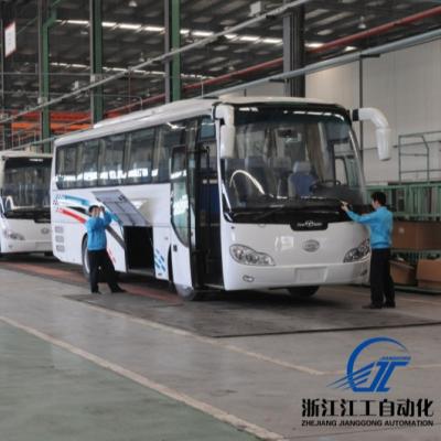 China Customized Chinese Passenger Bus Conveyor Roller Roller Production Line 61m Carrier for sale