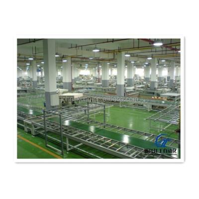 China Customized Mattress Assembly Line Conveyor Carrier Manufacturing Plant for sale