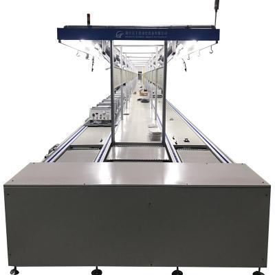 China New hot customized assembly lineChina air conditioner assembly line Conveyor belt speed chain line for sale