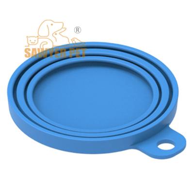 China Non Spill Wholesale Pet Bottles Lid For Pet Food Plastic Pet Food Box Lid Fits Most Standard Size High Quality Can Lids for sale