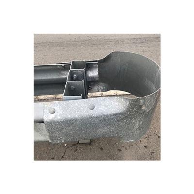 China Q235 factory wholesale price three girder road guardrail used road guardrail for sale road metal girder guardrail for sale