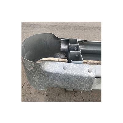 China Q235 Customized Wave Beam Guardrail Road Guardrail Cost Per Foot Guardrail for sale