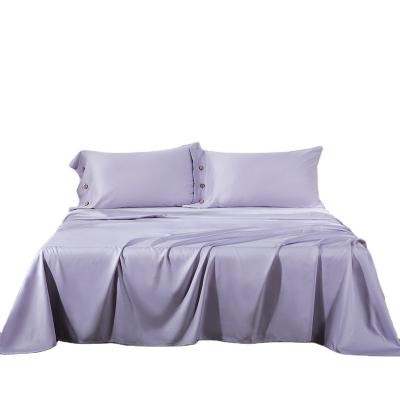 China 100% American Style 400TC Anti-Static Cotton Queen Sheet Set for sale