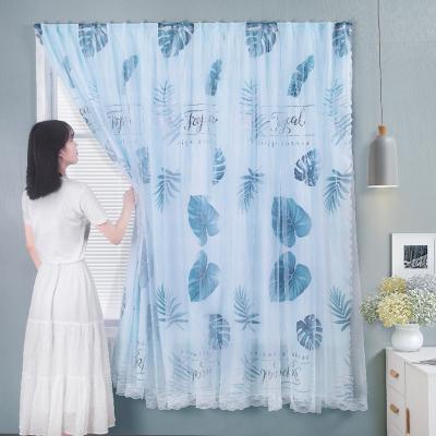 China Blackout American Styles Easy Install Magic Sticker Room Shading Curtains for sale