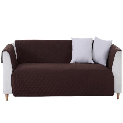 China Anti-pilling American Polyester Quilted Styles Sectional Sofa Cover for sale