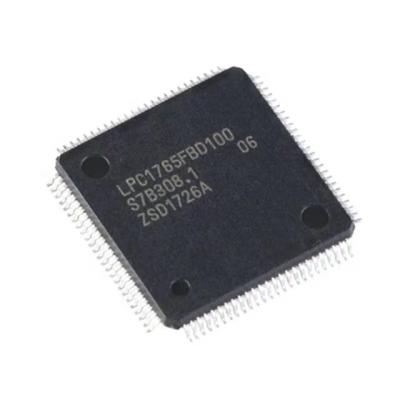 China Standard New Original In Stock LPC1766FBD100551 LQFP-100ARM Cortex-M3 32-bit microcontroller- MCU Electronic components integrated chip for sale