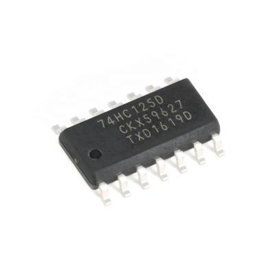 China Standard New Original In Stock 74HC125D, 653 SOIC-14 four way buffer/line driver with three state output Electronic components integrated for sale