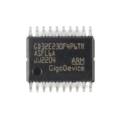 China Standard New Original In Stock GD32E230F4P6TR TSSOP-20 ARM Cortex-M23 32-bit microcontroller MCU Electronic components integrated chip IC for sale