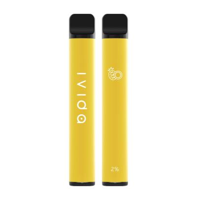 China Pineapple Coconut Pen E Cigarette Mesh Coil PCTG Mini Disposable Vape Bar for sale