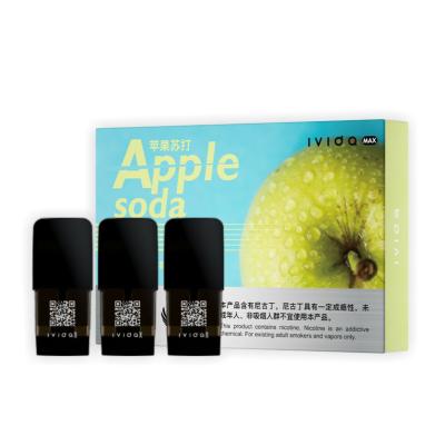 China Ceramic Coil Mini Electronic Cigarette Apple Soda Puff Plus 800 Puffs for sale