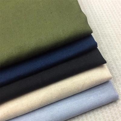 China Best Price Organic Soft Than Simple Customized 70% Linen-Cotton Blended 30% Polyester Fabric For Mens Womens Blouse Shirt for sale