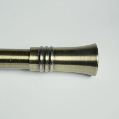 China 16mm 19mm 22mm justierbare Antimessinggardinenstange Finials zu verkaufen