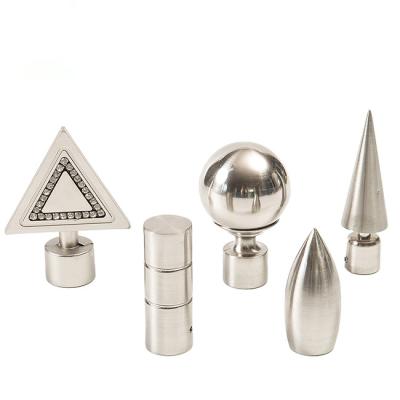 China Aluminium-Pole-Finials-Vorhang-Hardware-Zusätze zu verkaufen