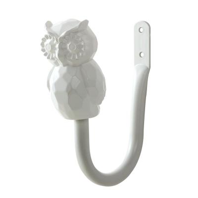 China Badkamers Owl Shaped Hook 22mm Vergrotingen van de Gordijnhaak Te koop