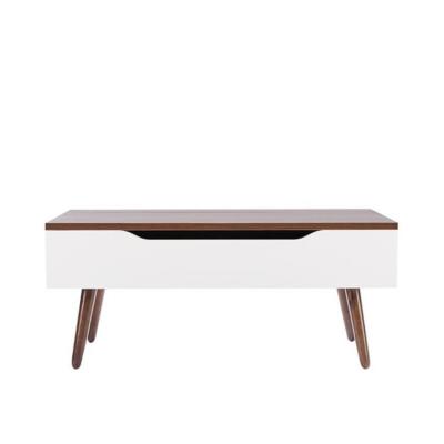 China Hot Selling Cheap Liftable Nordic Modern Multifunctional Solid Wood Coffee Table for sale