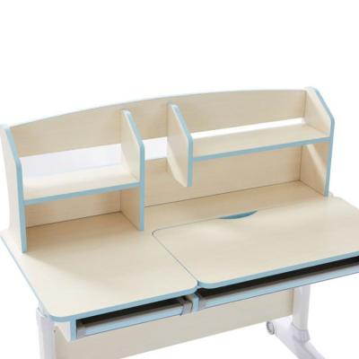 China Modern Children Wind Wooden Study Table Children Multifunctional Solid Wood Study Mobile Table for sale