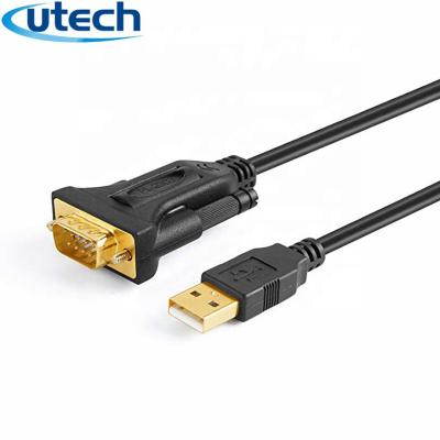 China 2021 Universal COMPUTER Product Shield 1.5m PL2303 Chip USB 2.0 A RS232 9 Pin A Serial Adapter Cable With Driver for sale