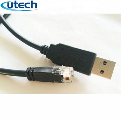 China Original COMPUTER Utech ftdi chipset usb rs232 to rj11 rj12 4p4c cable for sale