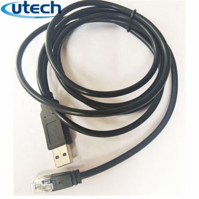 China COMPUTER 6ft FT232R micro-USB to rj12 RS232 serial cable for sale