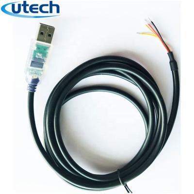 China COMPUTER FTDI USB RS232 CABLE with TXD, RXD, ground for sale