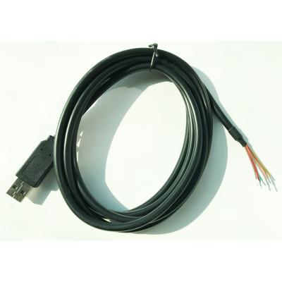 China COMPUTER Utech 1.8M WIRE END FTDI USB-RS232-WE-1800-BT CABLE , USB TO RS232 Serial for sale