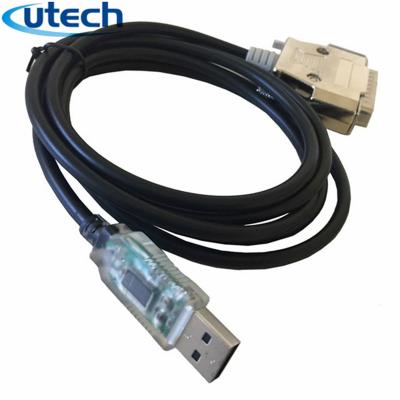 China COMPUTER FTDI USB to Serial CNC Control Hardware Handshake Adapter Cable DB-25 Male for sale