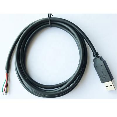 China COMPUTER ftdi ft232r usb uart TTL 3.3v wire end cable for flash cable ttl-232r-3v3-we for sale