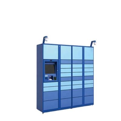 China More+ Electronic Parcel Storage Kiosk Mailing Self Touch Screen Locker Self Service Kiosk for sale