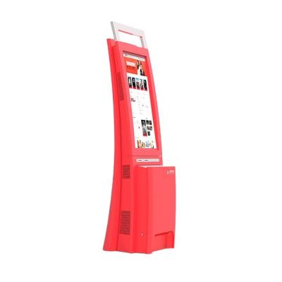 China SDK 43 Inch Self Movie Ticket Payment Kiosk With QR Scanner Cash Accept for sale