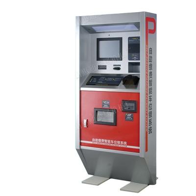 China Bank Payment Kiosk Parking System Kiosk Parking Cash Recycle Coin Dispenser for sale