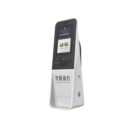 China 19 Inch Smart Hotel Kiosk Bank Check In And Check Out Kiosk With Credit Card Payment Terminal for sale