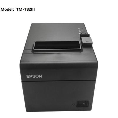 China High Speed ​​Restaurant Epson TM-T82III POS Thermal Printer For Restaurant Kiosk With Auto Cutter for sale