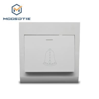 China Multi-Purpose Wall Switch UK Standard Smart Home Wall Switch UK Gray Doorbell Switch for sale