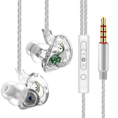 China 3.5mm In-Ear Graphene High Fidelity Headphones Wholesale Factory Price QKZ AK5 Free Hands 3.5mm Stereo In Ear Headphones Wired Wire Earbuds Bass Headphones for sale