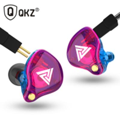 China 3.5mm In-Ear Graphene High Fidelity Headphones Strong Magnetic Moving Coil QKZ VK4 3.5mm In Ear Wired Headphones Handsfree Headphones Subwoofer Earbuds for sale