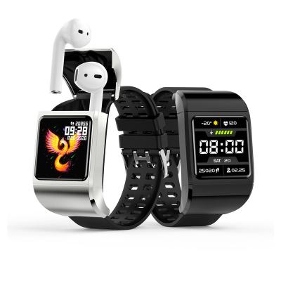 China Newest G36 pro hot selling 3G woman men blood pressure sport waterproof 2 in 1 tws Smart Watch with Earbuds earphone for sale