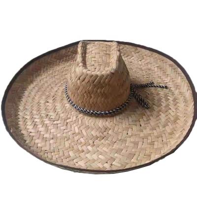 China Image Summer Men's Straw Hat Sun Hat Outdoor Leisure Travel Sun Protection Straw Hat for sale