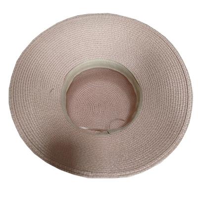 China Image Europe and the United States flat surface Sun Korean version of Straw Hat Female Summer Small cool hat of the Sun protection beach hat for sale