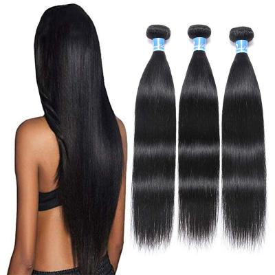 China Cheap Remy Human Hair Large Stock Virgin Hair Bundles Unprocessed Virgin Weaves Peruvian Hair Bundles And Indian Straight Hair Bundles Brazilian Hair for sale