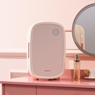 China THERMOELECTRIC 12V 24v Cheapest Beauty USB Mini Cosmetic Fridge ,pink mini fridge for bedroom for sale