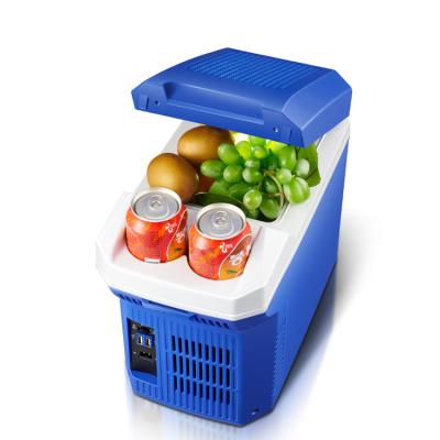 China Portable Coolers 12V 8Liter 50~65 Degree Mini Warmer And Car Cooler Box for sale