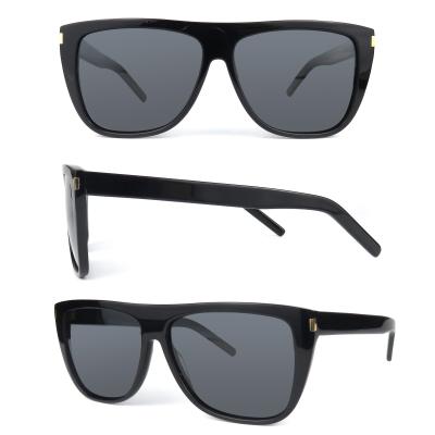 China Fashion Sunglasses 2021 Custom Packing Sun Glasses New Arrivals Fashionable Square Shade Big Logo Sunglasses for sale