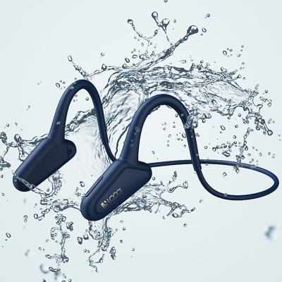 China Comfortable Wearing Waterproof Bone Conduction Headphones Super Bass Open Ear Earphones Wireless Sports for sale