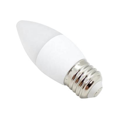 China Hotel AC85-277V 5W E27 E26 B22 E12 E17 Indoor Aluminum Housing Led Candle Bulb Lamp Lights with CE RoHS for sale