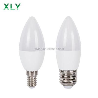 China Aluminum high quality led candle bulbs/cheap e14 candle bulbs/led bulb with e14 base for sale