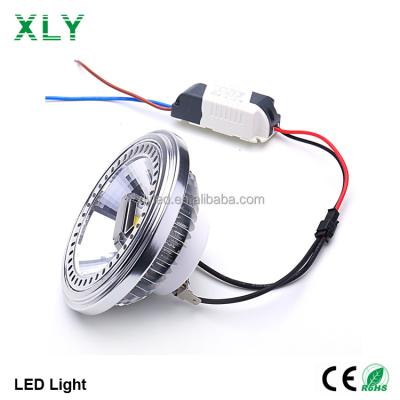 China 12V or AC85-265V E27/GU10/G53 Ar111 10W 12W 15W Narrow 20 Degree Driver-Beam Spot Lights Indoor Led Ceiling Light Bulbs Indoor Light Lamp for sale