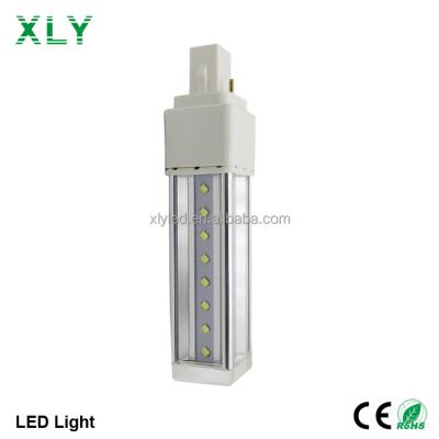 China G24Q 6W 8W 10W 12W G24-4 Pin High Brightness G24-2 Indoor Lighting Pin Led Ceiling Light E27 G23 G24D 2835SMD Led Bulbs PL Lamp With 360 Degree for sale