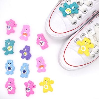 China Shoe Decorations 2022 New Design Shoe Accessories Charms Kids Gift Cartoon Party Favors Lace Charms Decoration for sale