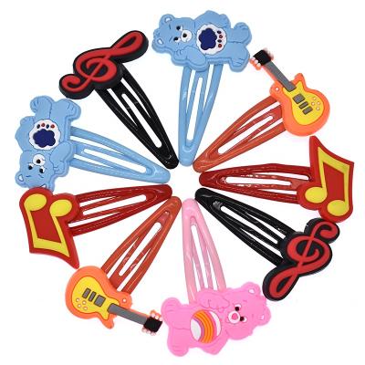 China Wholesale Sweet Animal Bear Hairpin Decoration Baby Hair Accessories For Babies Backs Hair Clip for sale